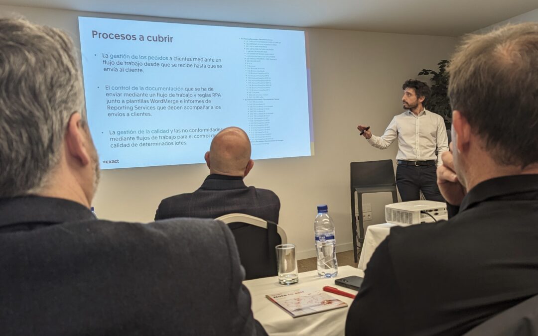 ReadyCell presented its latest software implementation at the Exact Event in Barcelona