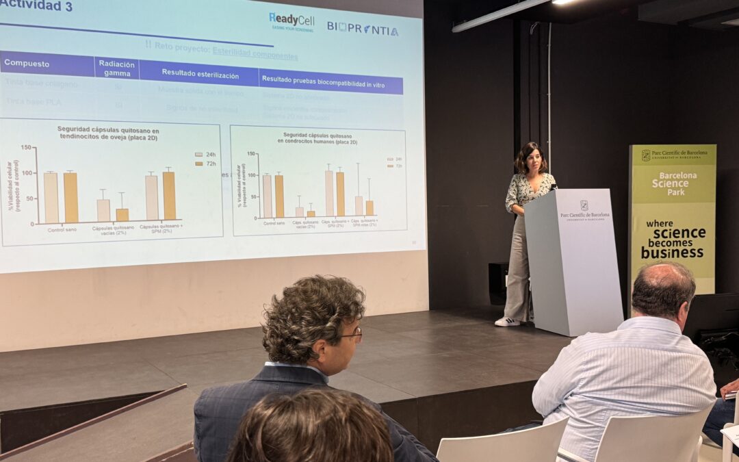 Presenting the latest results of the BioprintIA project